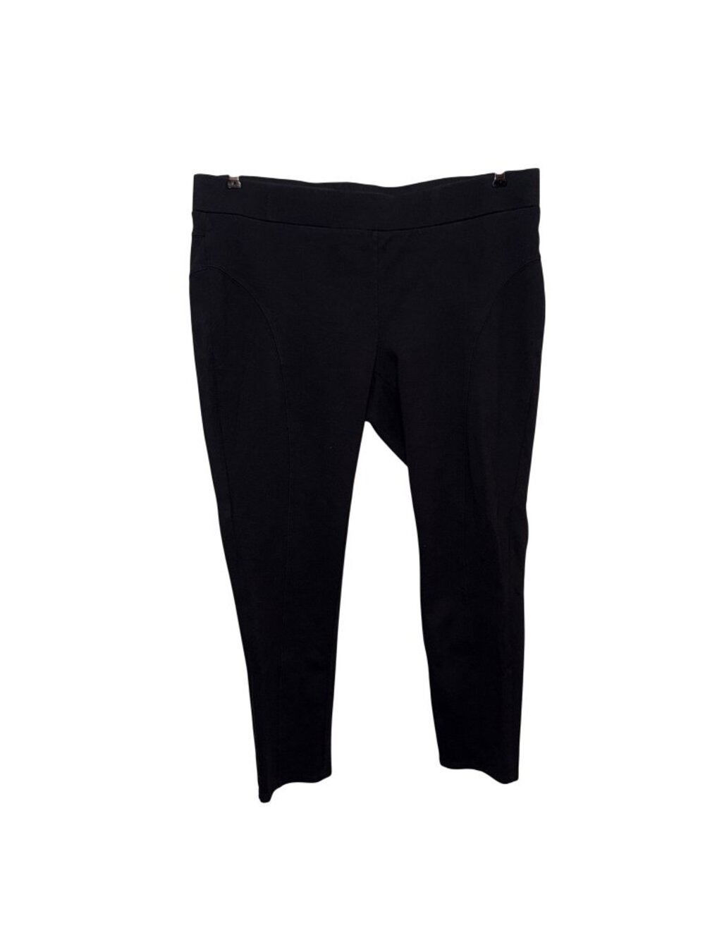 Lane Bryant Black Stretch Pants Womens Size 18 Cotton Blend